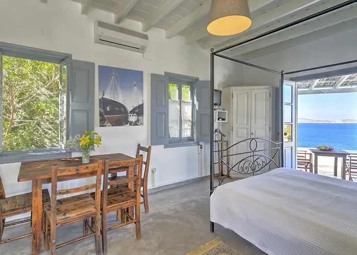 9 Muses Exclusive Lägenhetshotell Grikos Bay (Patmos)