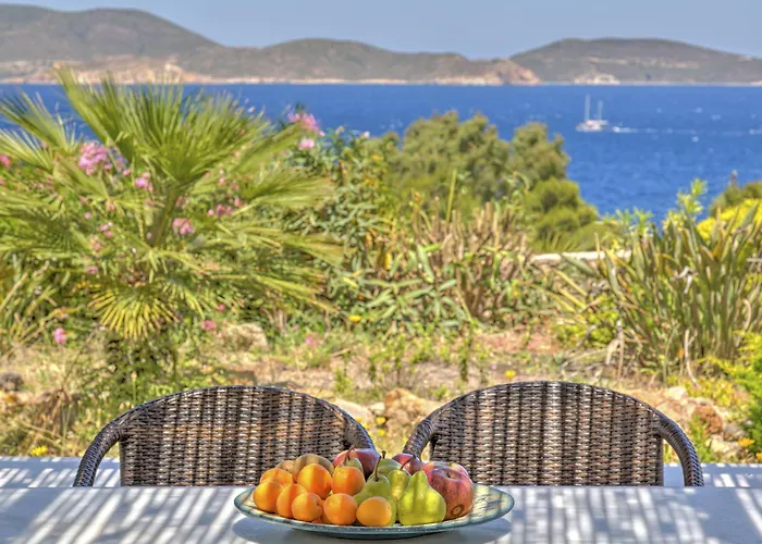 9 Muses Exclusive Lägenhetshotell Grikos Bay (Patmos)