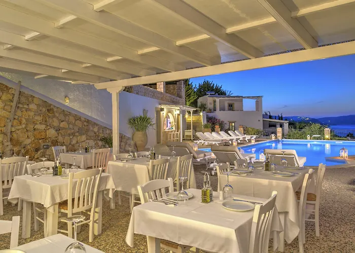 9 Muses Exclusive Lägenhetshotell Grikos Bay (Patmos)